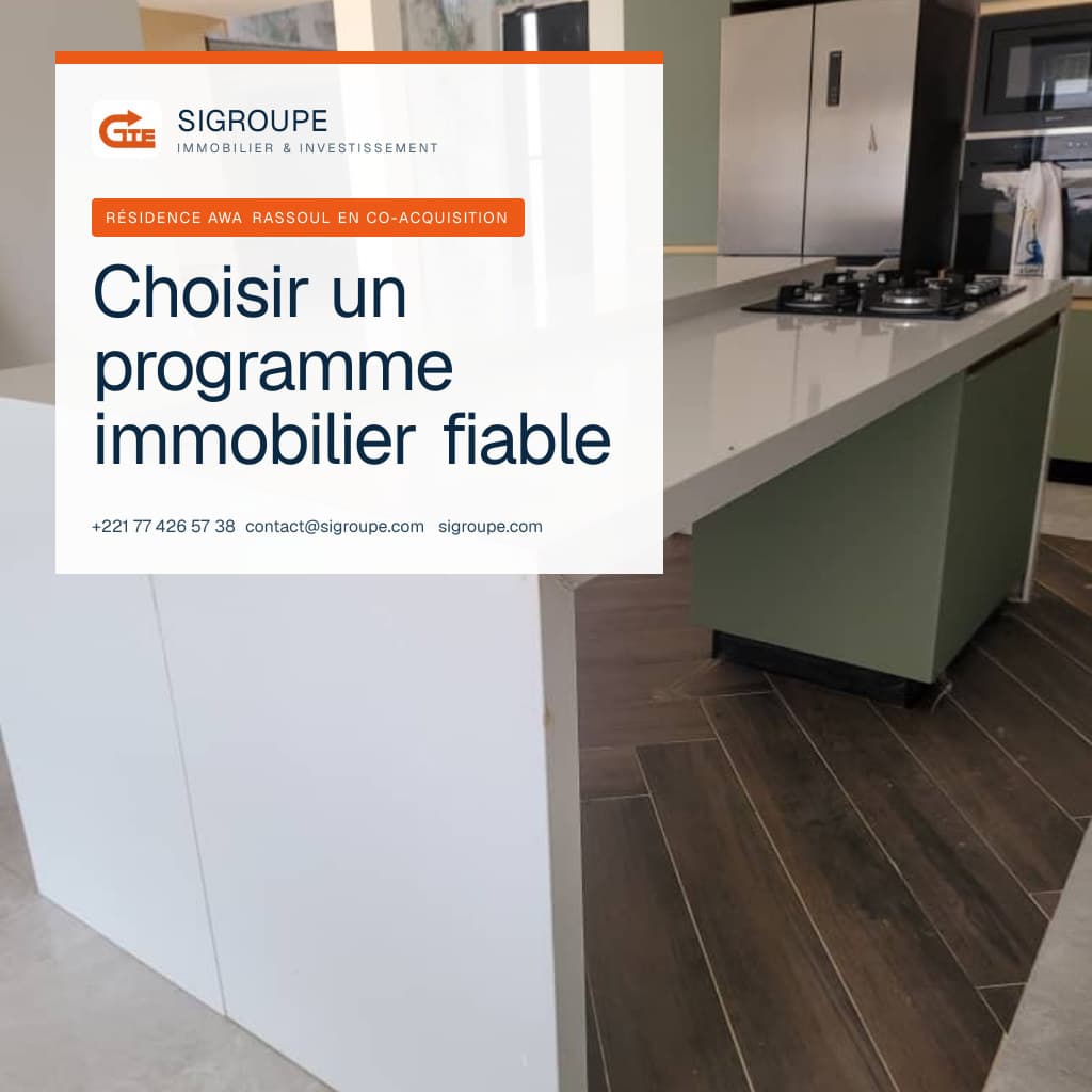 Programme résidentiel en construction à Ndiakhirate au Sénégal